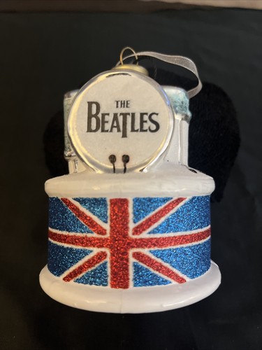 Beatles drum ornament with - drum,